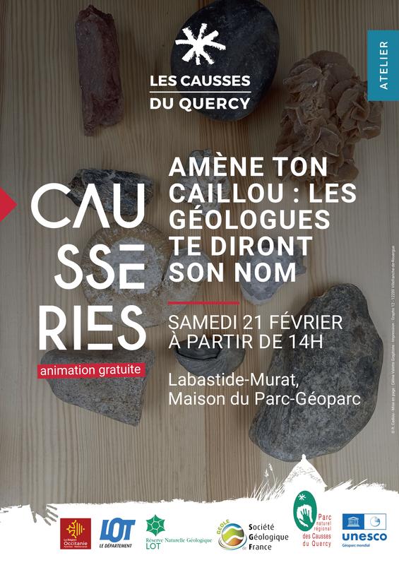 Amène ton caillou les géologues te diront son nom