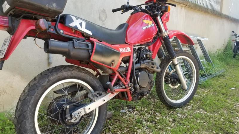 Honda Xlr 350 honda rouge 0350 387