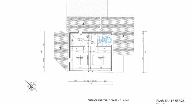 Maison - 108 m² - 4 pièces