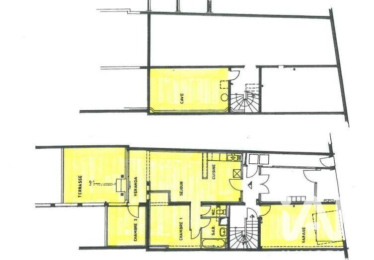 Appartement - 60 m² - 3 pièces