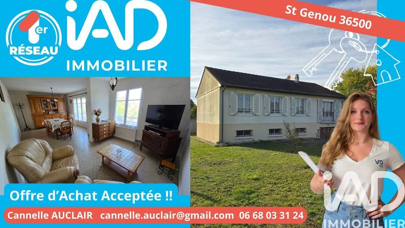 Maison - 93 m² - 6 pièces