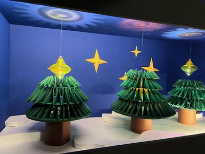 Exposition : les boules de Meisenthal, direction des étoiles