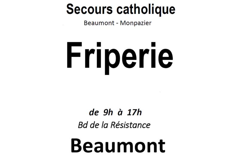 Friperies du Secours Catholique