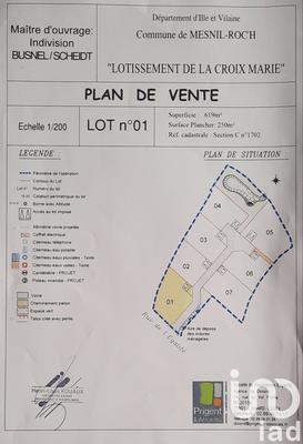 Terrain - 619 m²