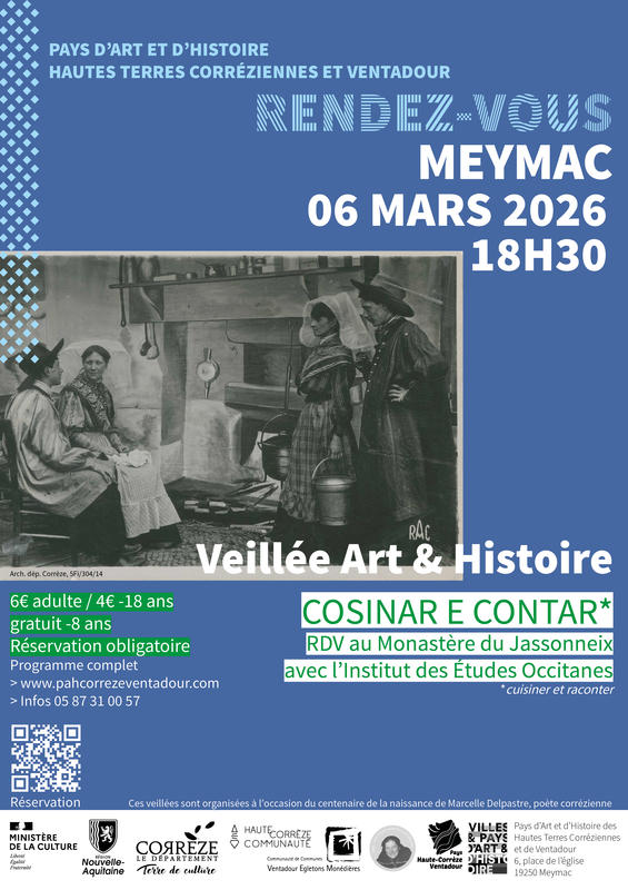 Veillée Art &amp; Histoire Cosinar e contar