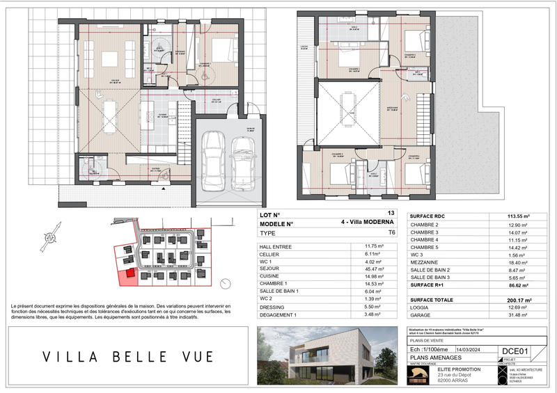 Villa - 200 m² - 8 pièces