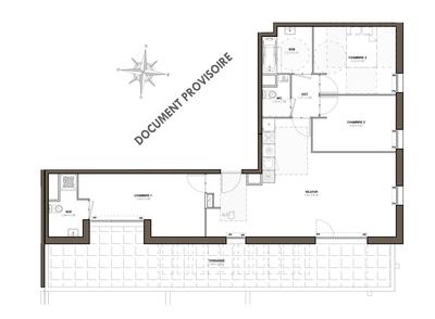 Appartement - 85 m² - 4 pièces