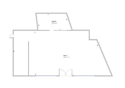 Immeuble - 200 m² - 1 pièce