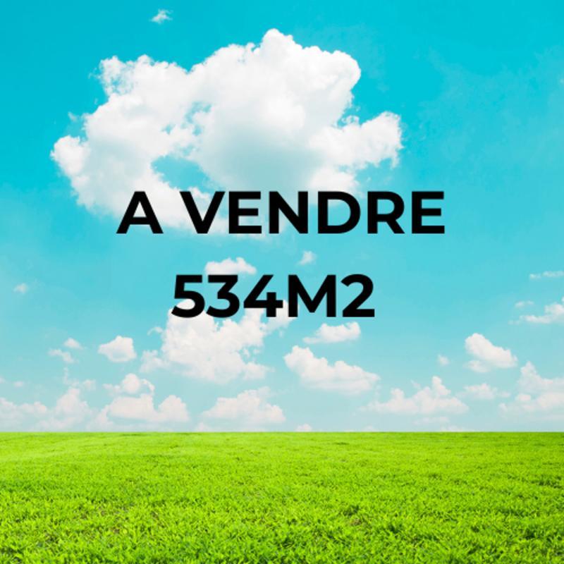 Terrain constructible - 534 m²