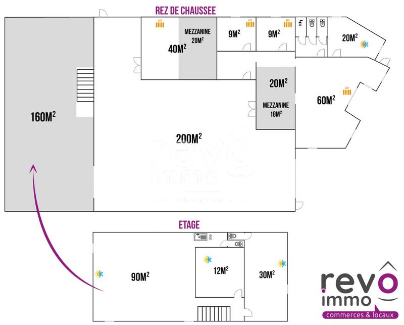 Local d'activités - 860 m²