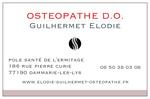 Cabinet d'ostéopathie - Elodie Guilhermet