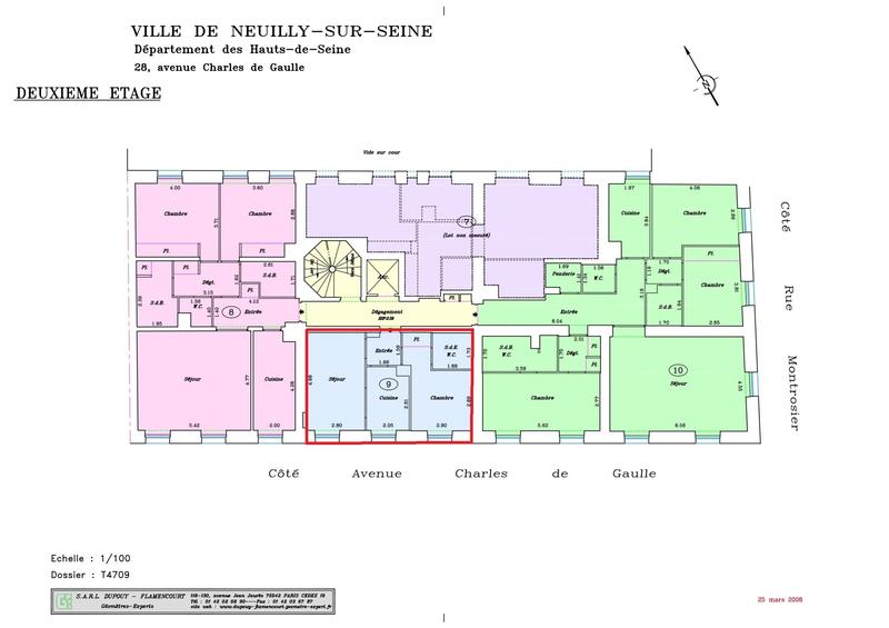 Appartement - 36 m² - 2 pièces