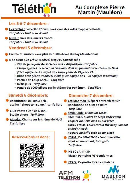 Téléthon - Mauléon