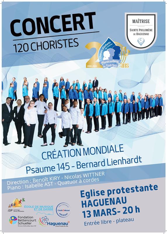Concert de la Maitrise Ste Philomène de Haguenau