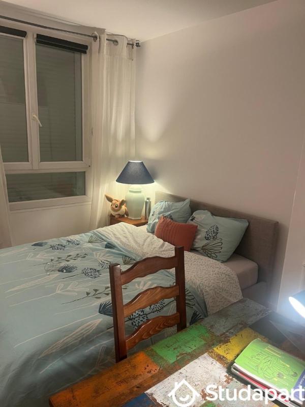 Chambre - 9 m² - 1 pièce