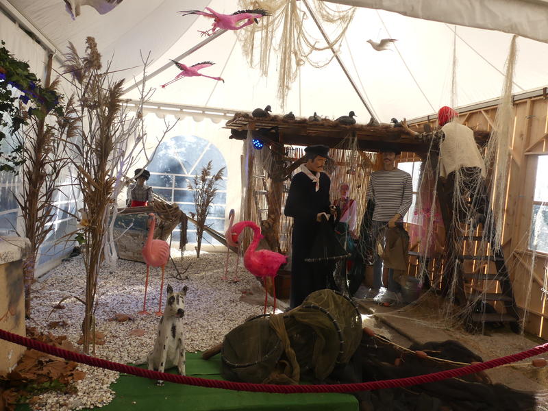 Crèche grandeur nature