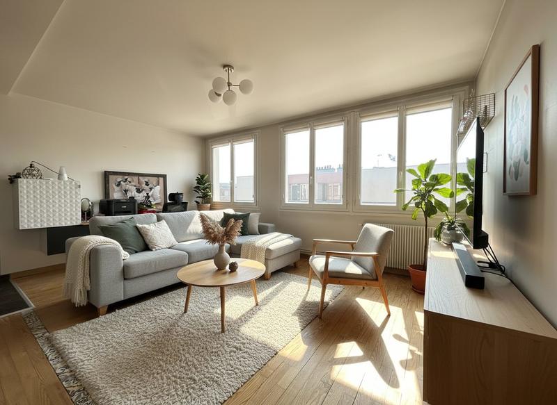 Appartement - 62 m² - 3 pièces