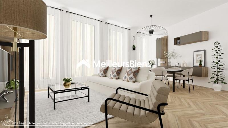 Appartement ancien - 100 m² - 4 pièces