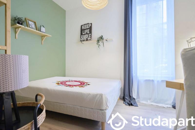 Chambre - 10 m² - 1 pièce