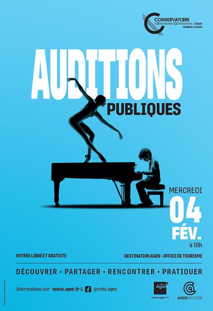 Auditions publiques