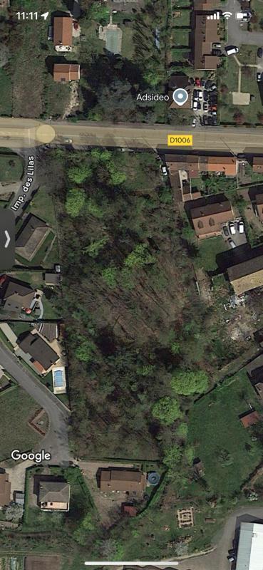 Terrain constructible - 544 m²