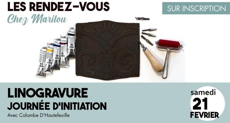 Journée d'initiation Linogravure