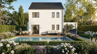 Maison - 96 m² - 4 pièces