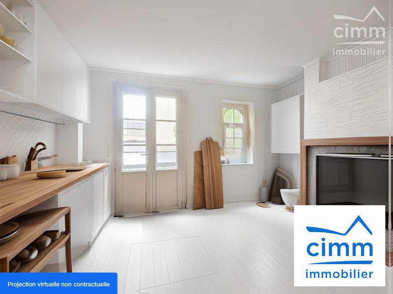 Maison ancienne - 74 m² - 4 pièces