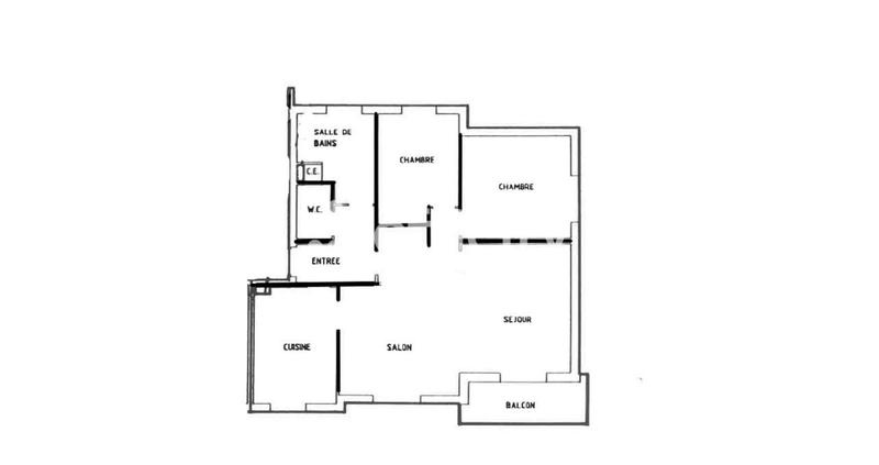 Appartement - 86 m² - 3 pièces