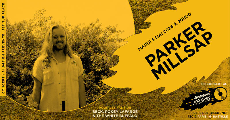 Parker Millsap en concert (côté Records)