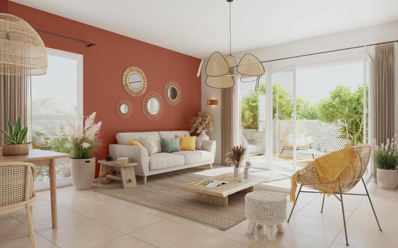 Appartement - 61 à 70 m² - 3 pièces