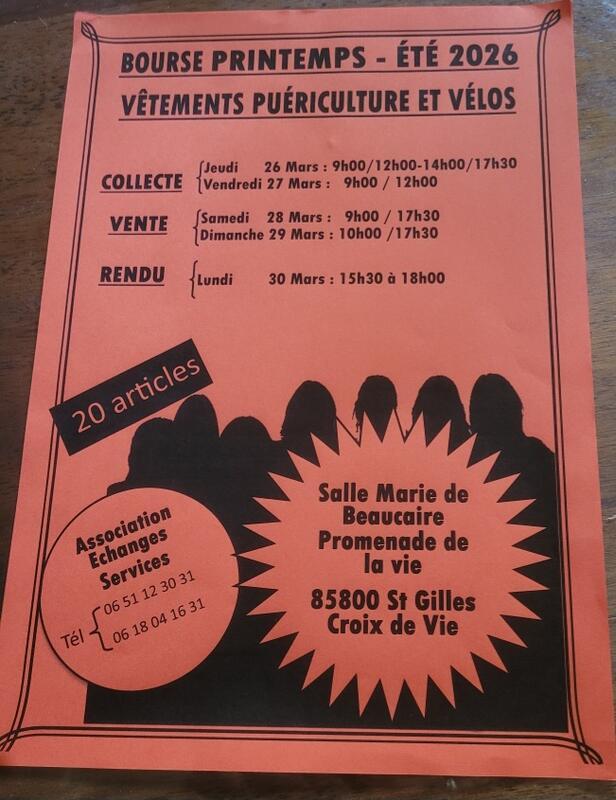 Bourse aux vêtements, puériculture, vélos printemps été