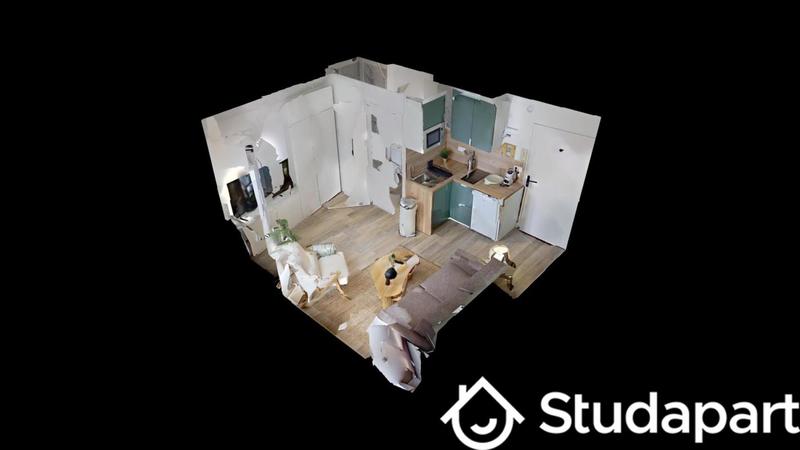 Chambre - 13 m² - 1 pièce