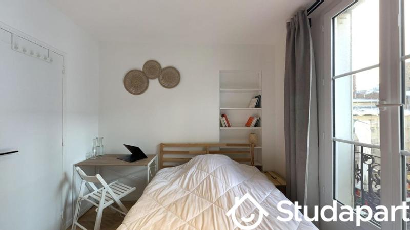 Chambre - 9 m² - 1 pièce