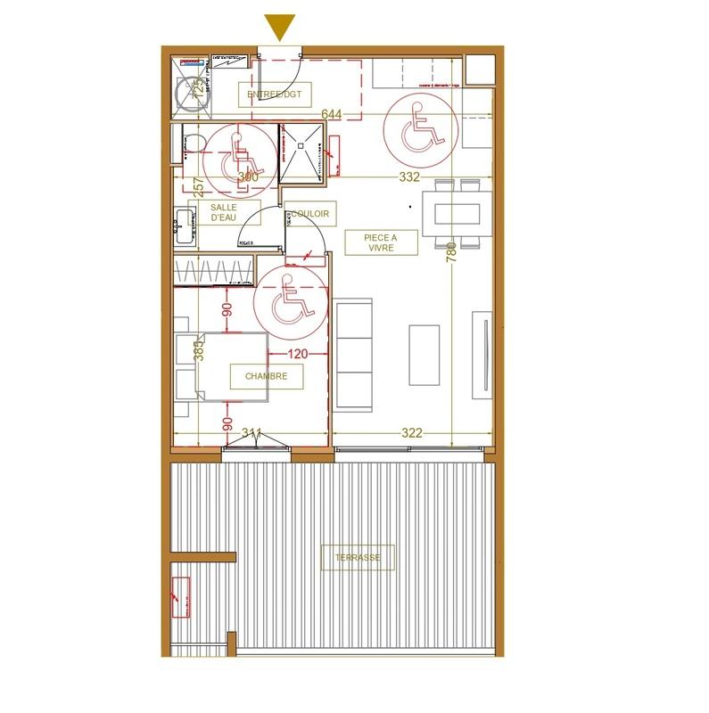 Appartement - 48 m² - 2 pièces