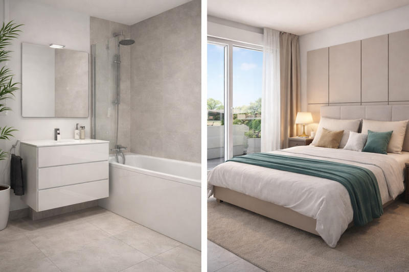 Appartement - 61 m² - 3 pièces