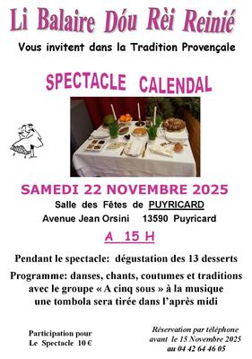 Spectacle calendal