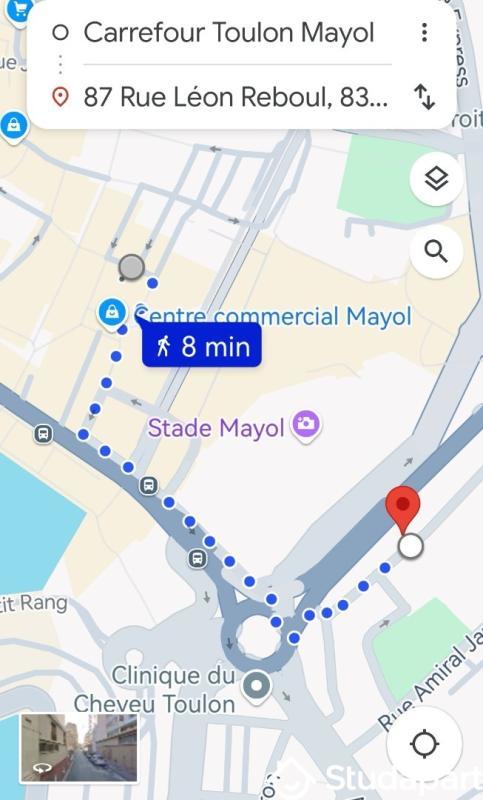 Chambre - 9 m² - 1 pièce