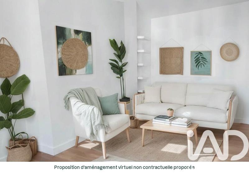 Appartement - 25 m² - 2 pièces