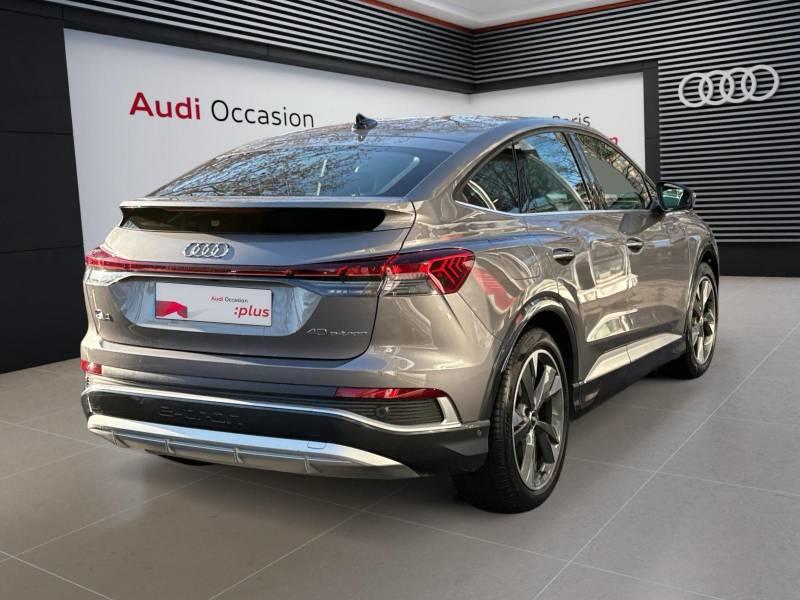 Audi Q4 e-tron Sportback 40 204 ch 82 kWh s line