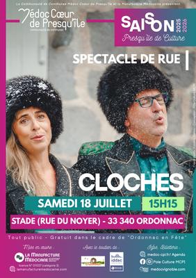 "Cloches" Spectacle de rue - Saison Presqu'île de Culture