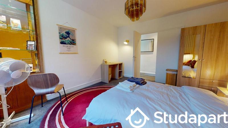 Chambre - 10 m² - 1 pièce