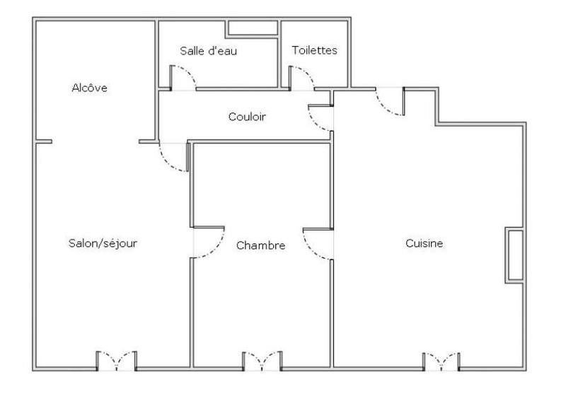 Appartement - 51 m² - 3 pièces