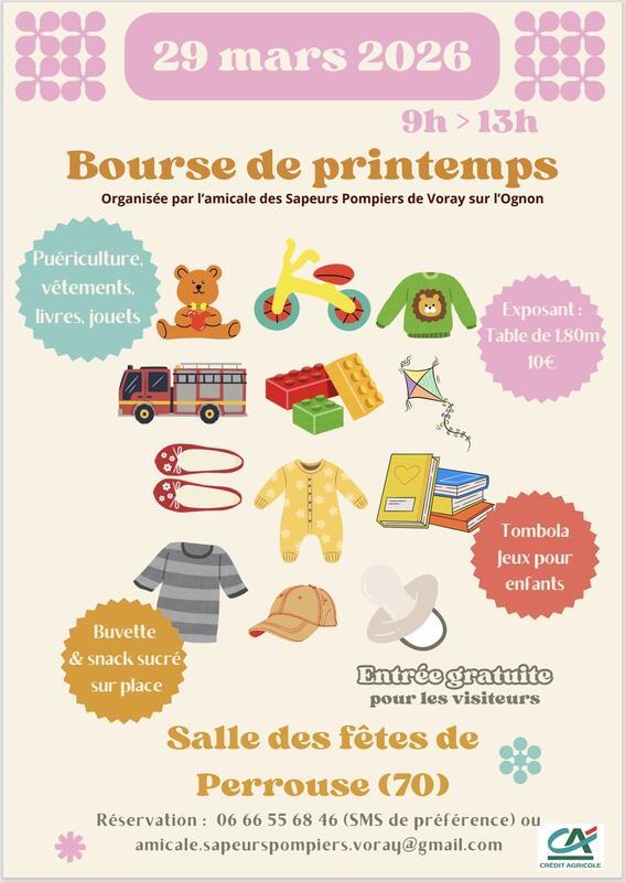 Bourse de printemps