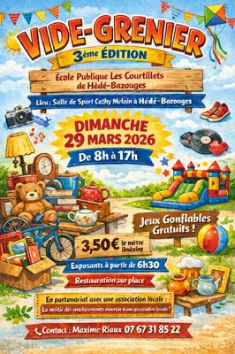 3ème vide grenier de l’ape les courtillets