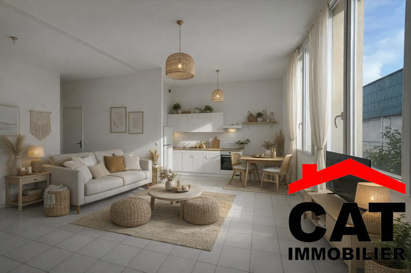 Appartement - 60 m² - 3 pièces