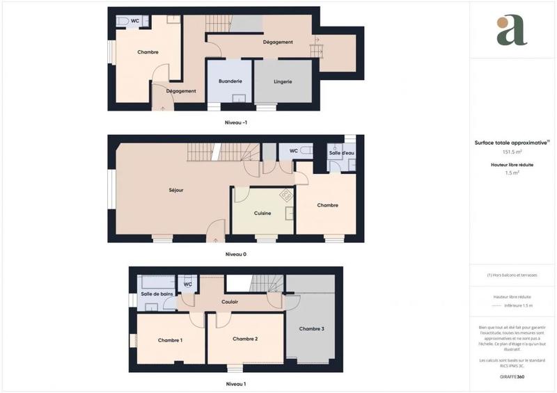 Maison ancienne - 111 m² - 5 pièces