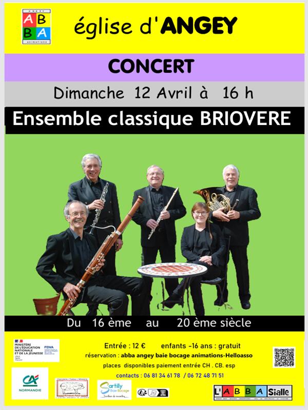 Concert de l'Ensemble classique Briovere