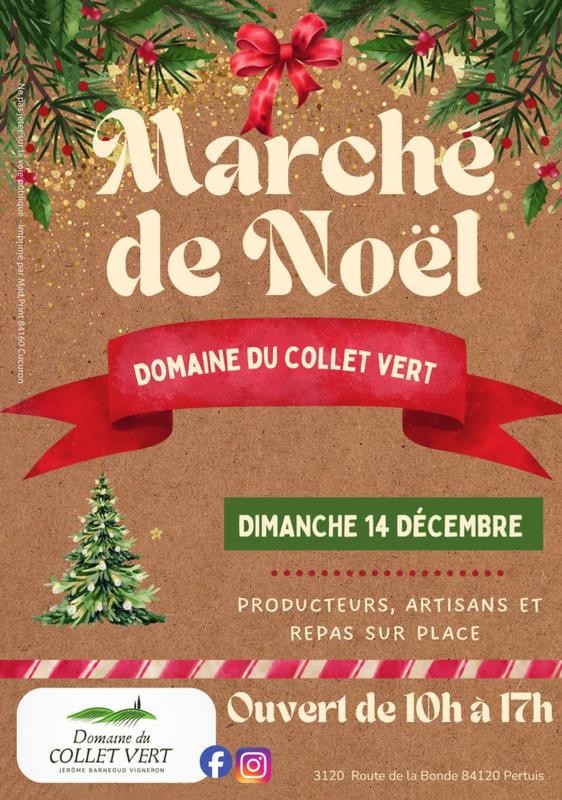 Marché de Noël au Domaine du Collet Vert