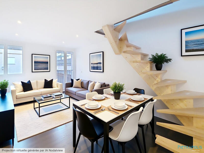 Appartement - 113 m² - 4 pièces